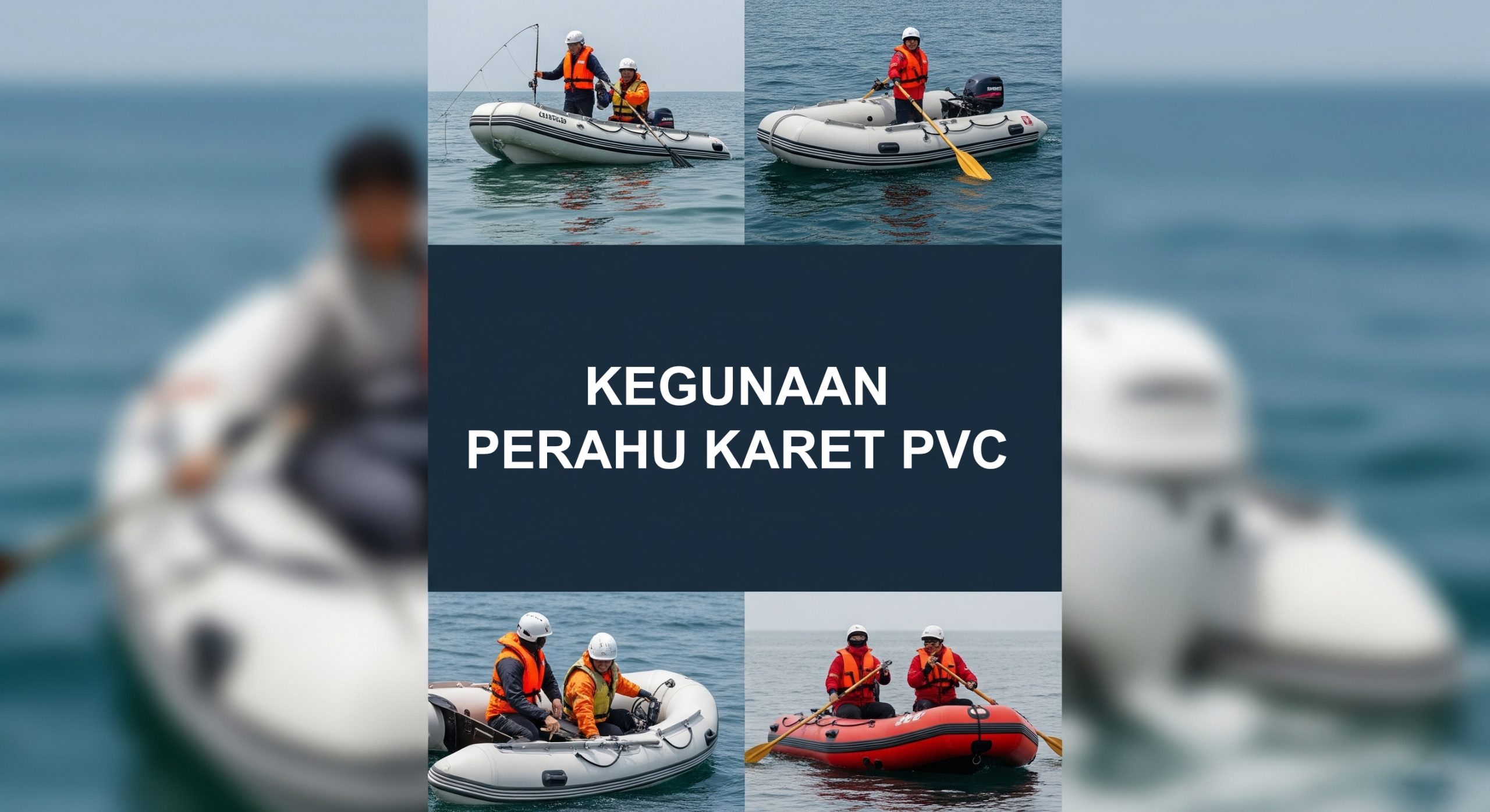 Perahu Karet PVC