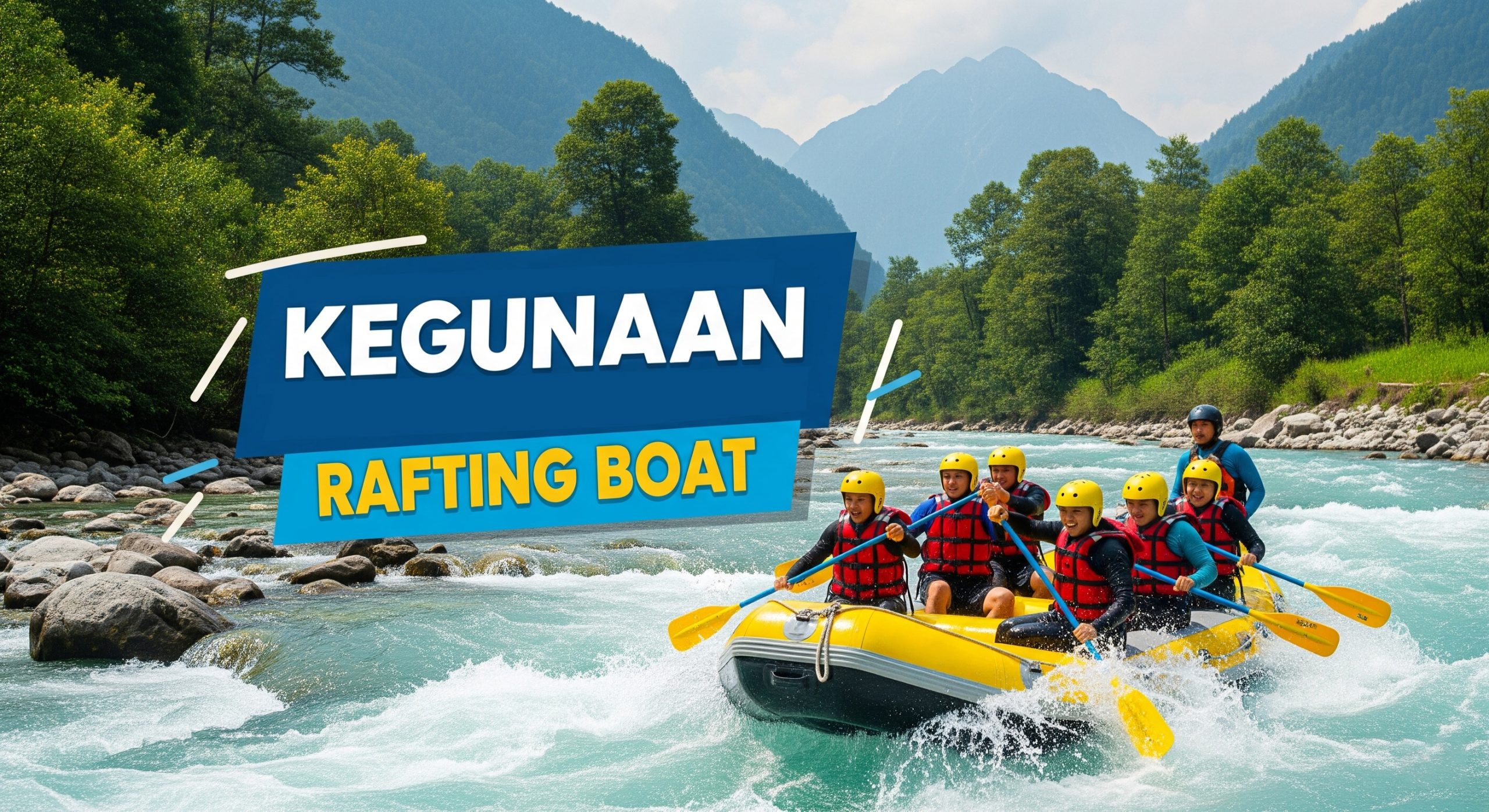 kegunaan rafting boat