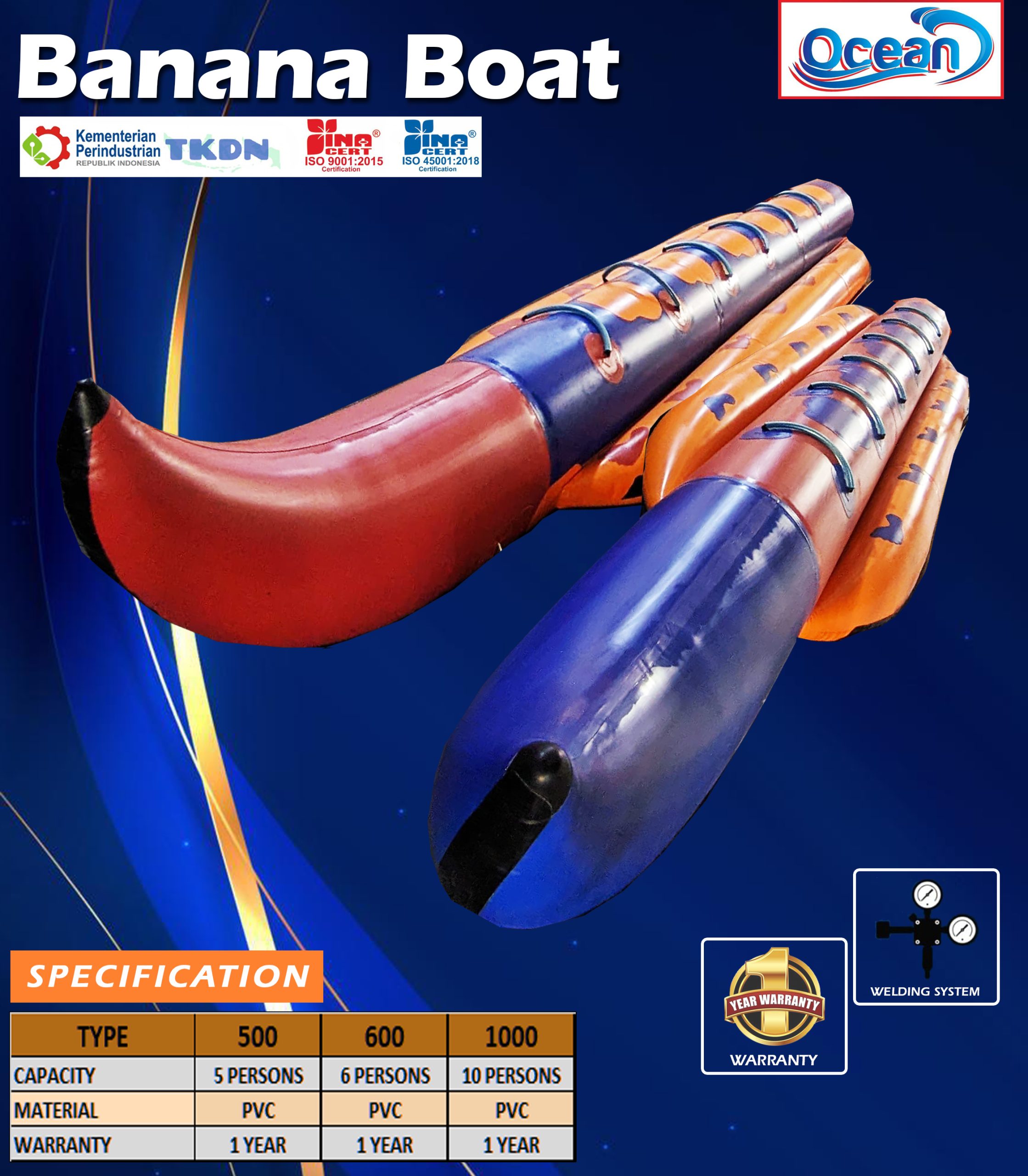 brosur banana boat ocean